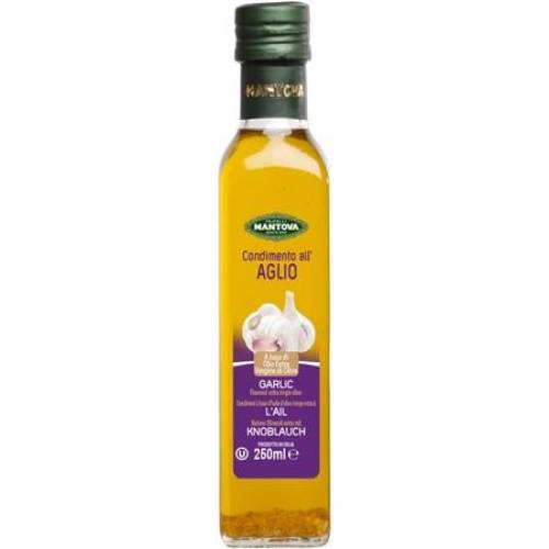 Ulei de masline extravirgin aromat cu bucati de USTUROI in interior, 250 ml, MANTOVA