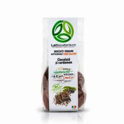 Biscuiti Vegani cu Ciocolata si Cardamon, 140g - Labiscuiterie