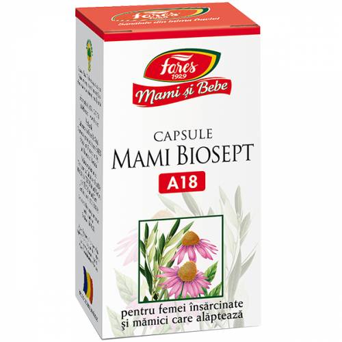 Biosept Mami si bebe - 30cps - Fares