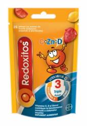 Redoxitos Triple Action, vitamina C - 25 jeleuri gumate - suport imunitar