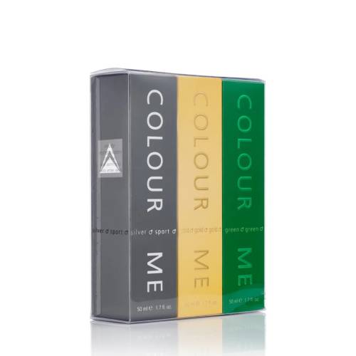 Set parfumuri de barbati Homme Gold Green, 3 x 50ml, Milton-Lloyd Fragrances