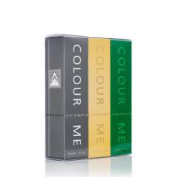 Set parfumuri de barbati Homme Gold Green, 3 x 50ml, Milton-Lloyd Fragrances