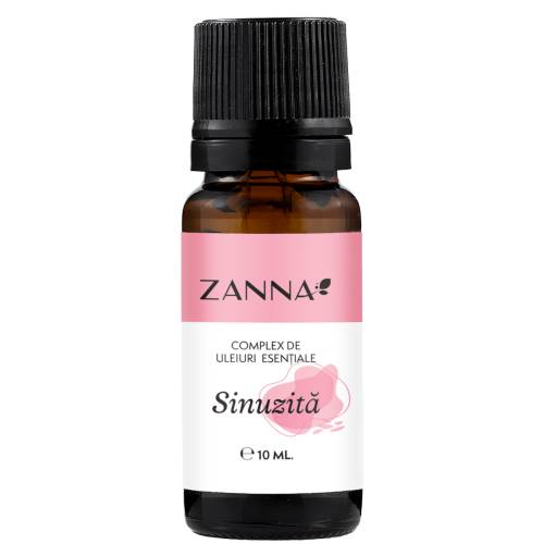 Complex de uleiuri esentiale Sinuzita, 10ml, Zanna