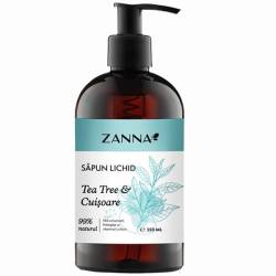 Sapun lichid cu tea tree si cuisoare, 350ml, Zanna
