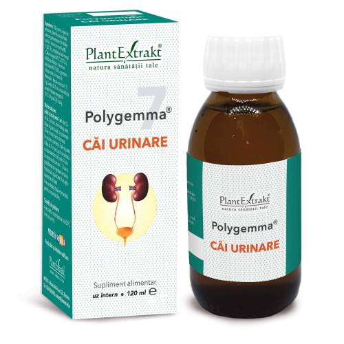POLYGEMMA  7 - CAI URINARE, 120 ml, PLANTEXTRAKT