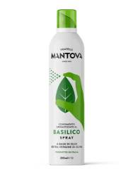 SPRAY ULEI EXTRAVIRGIN de MASLINE cu AROMA de BUSUIOC 200 ml, Mantova