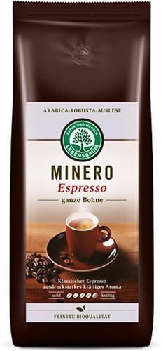 Cafea boabe expresso Minero Clasic - eco-bio 1000g - Lebensbaum