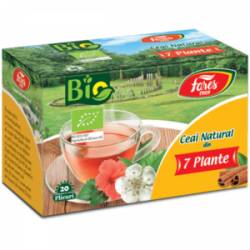 Ceai din 7 plante, eco-bio, 20plicuri - Fares