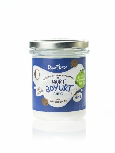 Iaurt din lapte de cocos - Joyurt, 150g, Rawckers