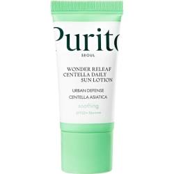 Crema de fata Wonder Releaf Centella Daily Sun Lotion Mini SPF 50+ PA++++, 15 ml, Purito