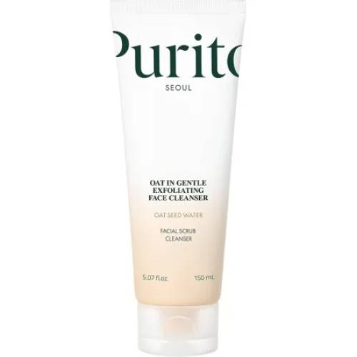 Gel tip scrub cu ovaz pentru curatarea fetei Oat-In, 150 ml, Purito