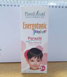 Energotonic Junior - Paraziti, sirop a 125ml, PLANTEXTRAKT