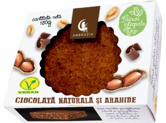 Prajitura Ciocolata si arahide (Snickers), 150g - Hiper Ambrozia