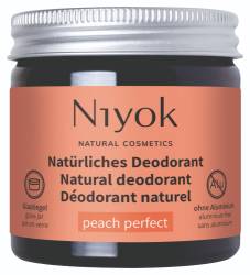 Deodorant crema 100% natural cu aroma de Peach, 40ml, Niyok