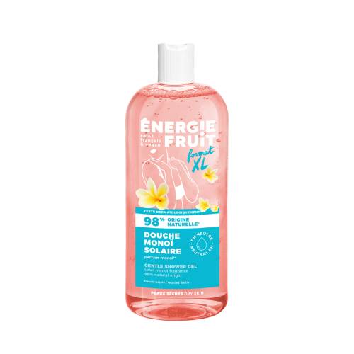Gel de dus hidratant pentru piele uscata cu Ulei de Monoi, 500ml, Energie Fruit