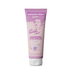 Sampon hranitor pentru par ondulat sau cret cu ulei de cocos organic si unt de shea, 250ml, Energie Fruit
