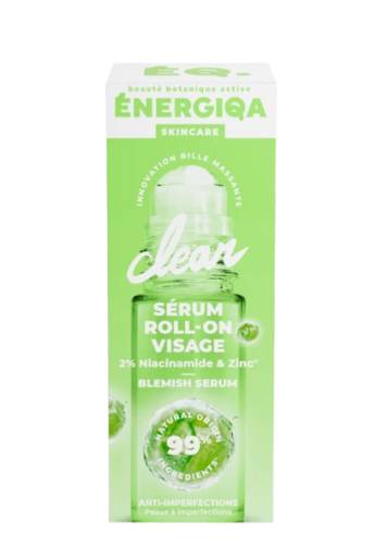 Ser roll-on pentru fata cu niacinamide si zinc, 30ml, Energie Fruit
