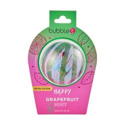 Bila efervescenta de baie pentru relaxare cu aroma de Grapefruit & Menta, 150g, Bubble T