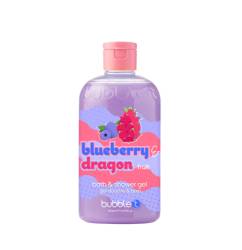 Gel de dus si baie cu aroma de afine si fructul dragonului, 500ml, Bubble T