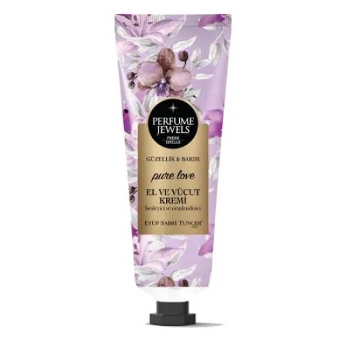 Crema de maini si de corp Pure Love Perfume Jewels, 50ml, Eyup Sabri Tuncer