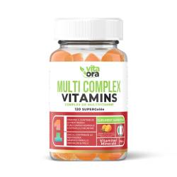 Complex de multivitamine cu aroma de portocale, 120 jeleuri, Vita Ora