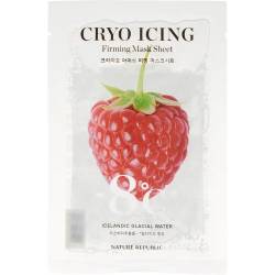Masca de fata pentru fermitate cu extract de zmeura efect anti-aging si tonifiere intensa Cryo Icing, 27ml, Nature Republic