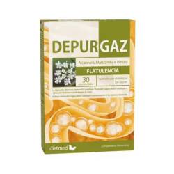 DEPURGAZ - balonare si flatulenta, 30 comprimate, Dietmed