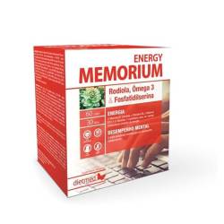 MEMORIUM ENERGY - Rhodiola, Omega 3 si Fosfatidilserina, 60 capsule, Dietmed
