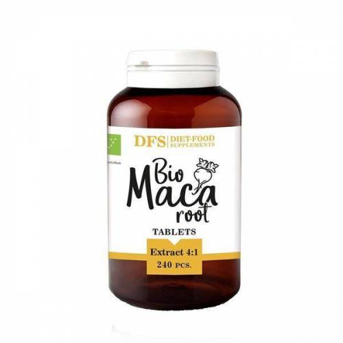Maca, 500mg, eco-bio, 240 tablete - Diet Food