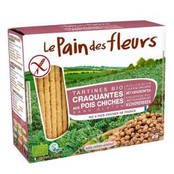Turte crocante cu naut, fara gluten, eco-bio 150g - Le pain des fleurs