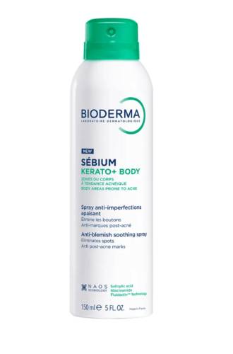 Bioderma Sebium Kerato+ Spray calmant anti-imperfectiuni pentru corp 150 ml