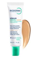 Bioderma Sebium Kerato+ Cover Gel crema nuantator anti-imperfeciuni 30 ml