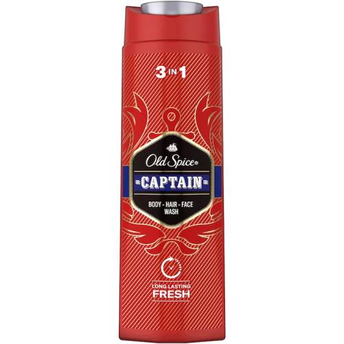 Gel de dus Captain, 400ml, Old Spice