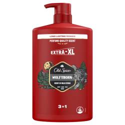 Gel de dus si sampon 3 in 1 Wolfthorn, 1000ml, Old Spice