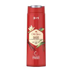 Gel de dus 3 in 1 Oasis, 400ml, Old Spice