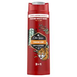 Gel de dus si sampon pentru barbati Tiger Claw, 400ml, Old Spice