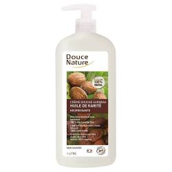 Gel de dus crema cu ulei de shea, fara sulfati, 1L - Douce Nature