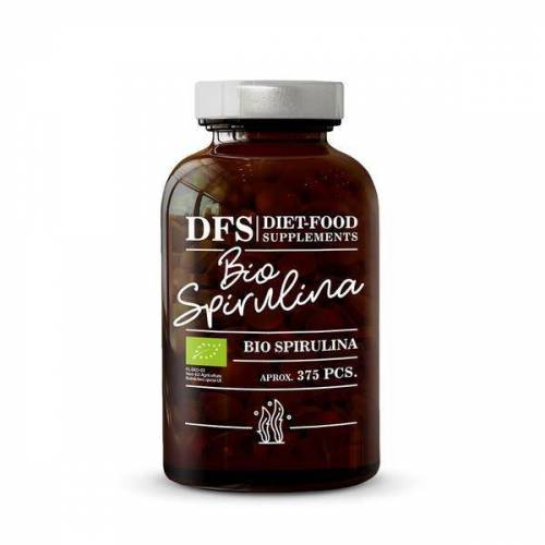 Spirulina, eco-bio, 375 tablete - Diet Food