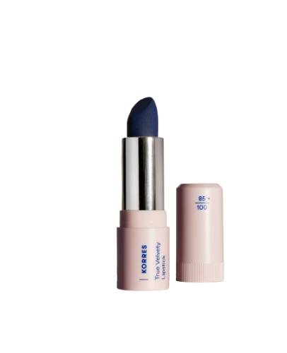 Ruj catifelat Nr. 80 Aegean Blue True Velvety, 3g, Korres