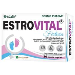 ESTROVITAL FERTIVIA - fertilitate si echilibru hormonal x 30 capsule, Cosmo Pharm