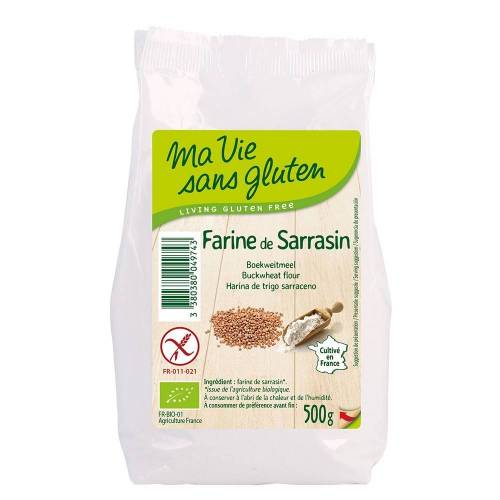 Faina de hrisca,fara gluten, 500g, eco-bio - Ma vie sans Gluten