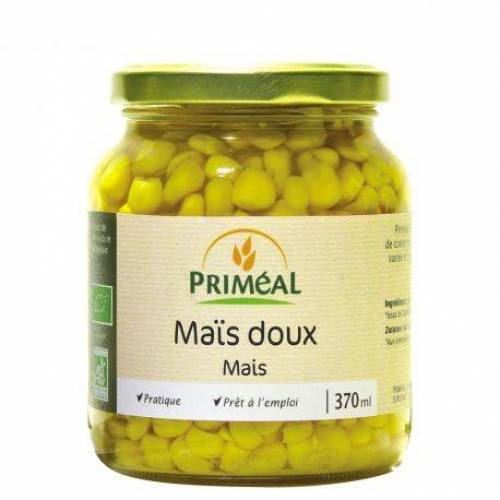 Porumb dulce Boabe Eco-Bio 370g, PRIMEAL