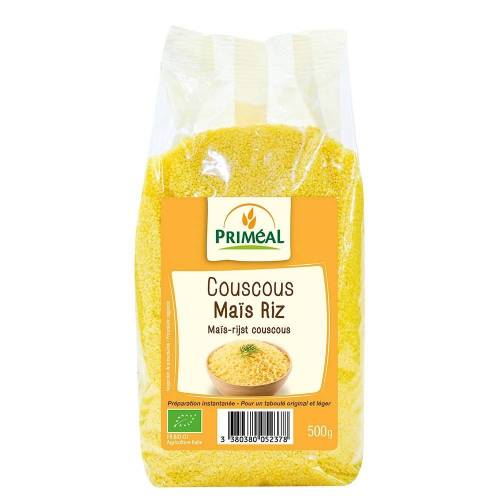 Cuscus cu porumb si orezn, 500gr, eco-bio - Primeal