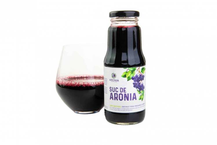 SUC DE ARONIA, 100% NATURAL, ECO-BIO - 300ml, Aronia Charlottenburg