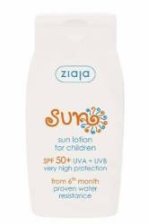 Lotiune protectie solara pentru copii SPF50, 125ml - Ziaja