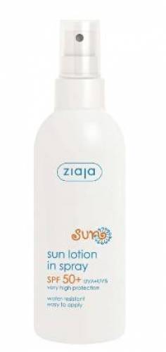 Lotiune spray rezistenta la apa SPF50, 170ml - Ziaja