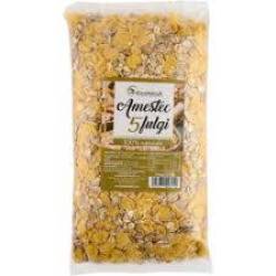 Amestec 5 Fulgi, Orz, Secara, Grau, Ovaz, Porumb, 500 g, EcoNatur