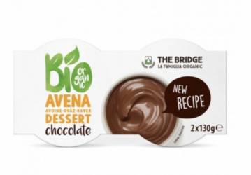 Desert cu budinca din ovaz cu ciocolata, eco-bio, 2x130g - The Bridge