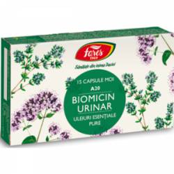 Biomicin urinar - pentru infectii urinare - 250mg - 15cps - Fares
