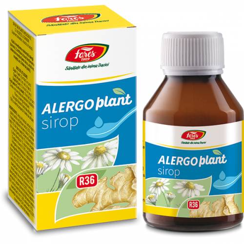 Alergo plant sirop, R36, 100 ml, Fares